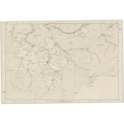 1869 Map of Banffshire, Sheet XLI, 1872 Print