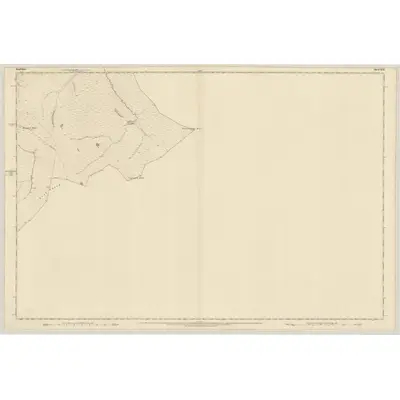 1869 Map of Banffshire, Sheet XLII, 1872 Print