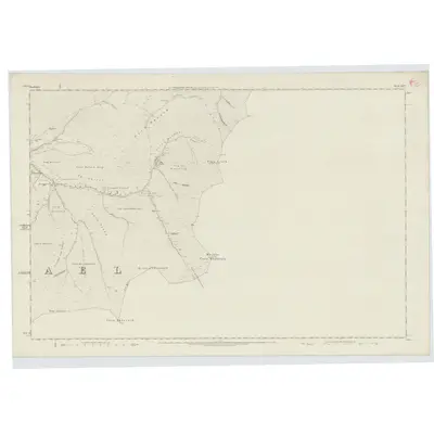 1869 Map of Banffshire, Sheet XLIV, 1872 Print