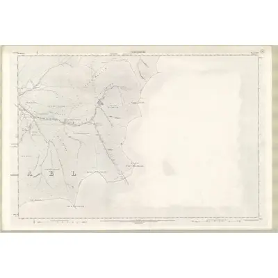 1900 Map of Banffshire Sheet XLIV, 1902 Print