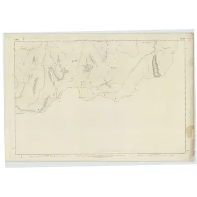 1869 Map of Banffshire, Sheet XLIX, 1872 Print