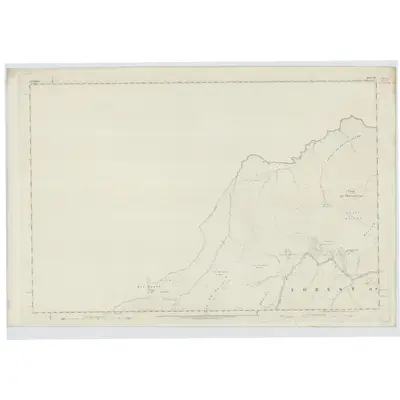 1869 Map of Banffshire, Sheet XLV, 1871 Print