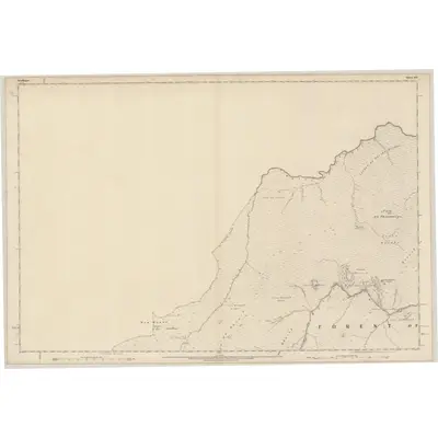 1869 Map of Banffshire, Sheet XLV, 1871 Print