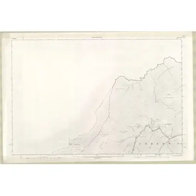 1900 Map of Banffshire Sheet XLV, 1902 Print