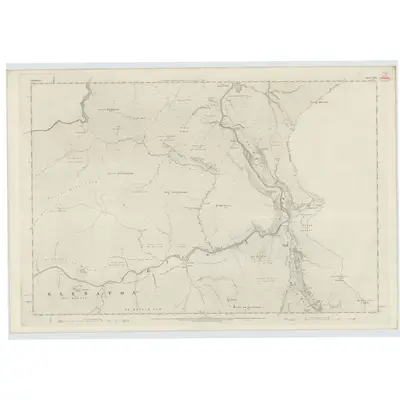 1869 Map of Banffshire, Sheet XLVI, 1872 Print
