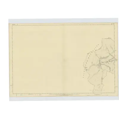1869 Map of Banffshire, Sheet XLVII, 1872 Print