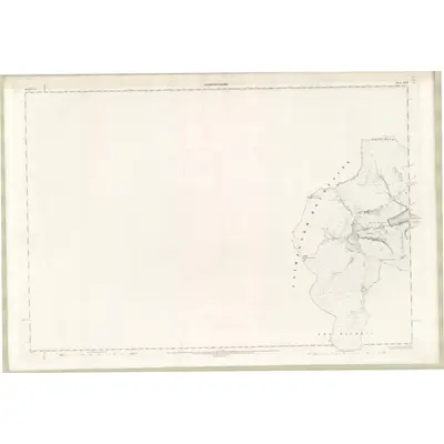 1900 Map of Banffshire Sheet XLVII, 1902 Print