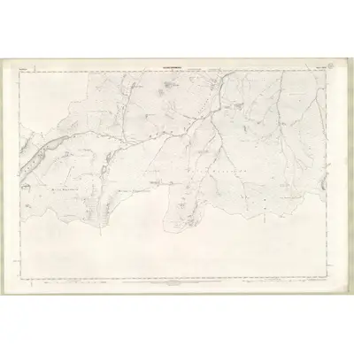 1900 Map of Banffshire Sheet XLVIII, 1902 Print