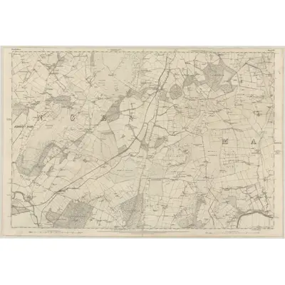 1867 Map of Banffshire, Sheet XV, 1871 Print