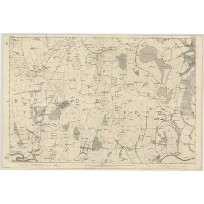 1866 Map of Banffshire, Sheet XVI, 1871 Print