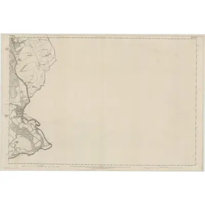 1867 Map of Banffshire, Sheet XVII, 1871 Print