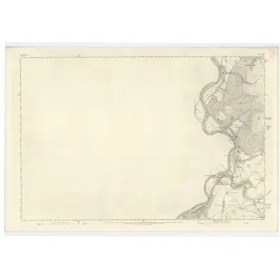 1871 Map of Banffshire, Sheet XVIII, 1872 Print