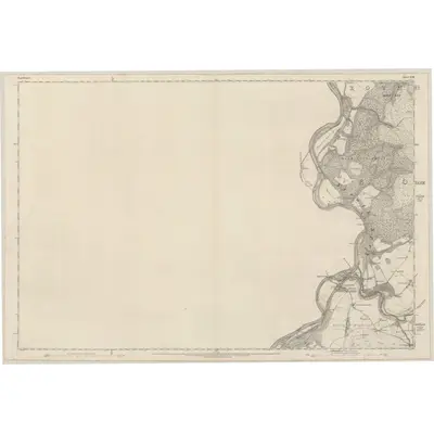 1871 Map of Banffshire, Sheet XVIII, 1872 Print