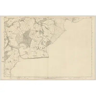 1869 Map of Banffshire, Sheet XX, 1872 Print