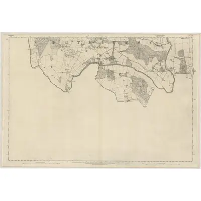 1867 Map of Banffshire, Sheet XXI, 1871 Print