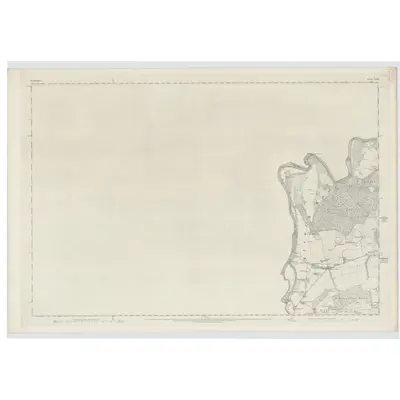 1869 Map of Banffshire, Sheet XXIII, 1872 Print