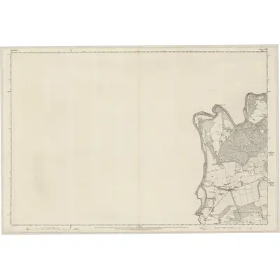 1869 Map of Banffshire, Sheet XXIII, 1872 Print