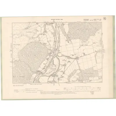 1902 Map of Banffshire Sheet XXIII.SE, 1905 Print