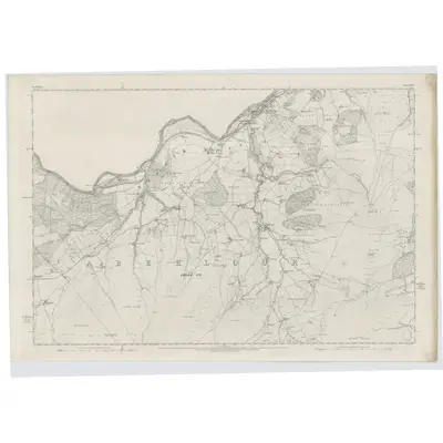 1869 Map of Banffshire, Sheet XXIV, 1872 Print