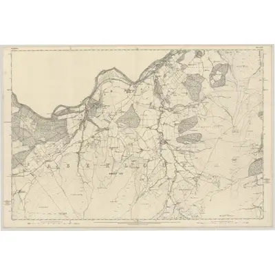 1869 Map of Banffshire, Sheet XXIV, 1872 Print