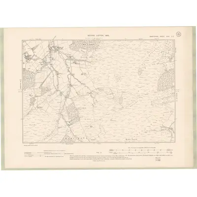 1902 Map of Banffshire Sheet XXIV.SE, 1905 Print