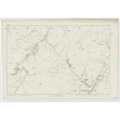 1869 Map of Banffshire, Sheet XXXI, 1872 Print