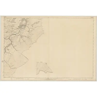 1870 Map of Banffshire, Sheet XXXII (with inset XXXVIII), 1872 Print