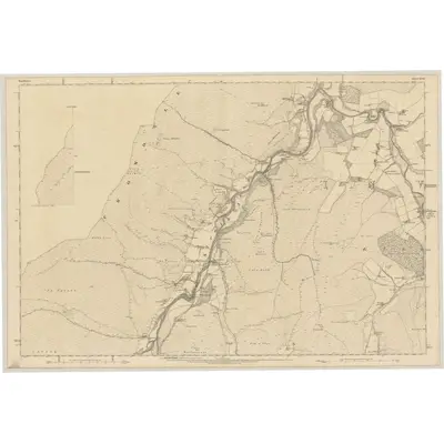 1869 Map of Banffshire, Sheet XXXV (with inset XXXIV), 1872 Print