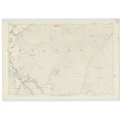 1869 Map of Banffshire, Sheet XXXVI, 1872 Print