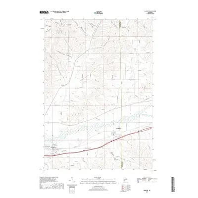2018 Map of Bangor, 2018 Print