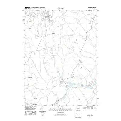 2011 Map of Bangor, 2011 Print