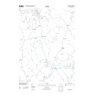 2013 Map of Bangor, 2013 Print