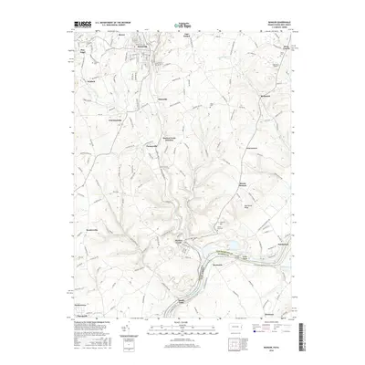 2016 Map of Bangor, 2016 Print