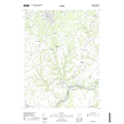 2019 Map of Bangor, 2019 Print