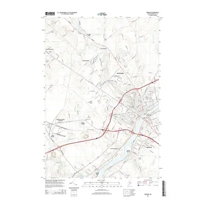 2014 Map of Bangor, 2014 Print