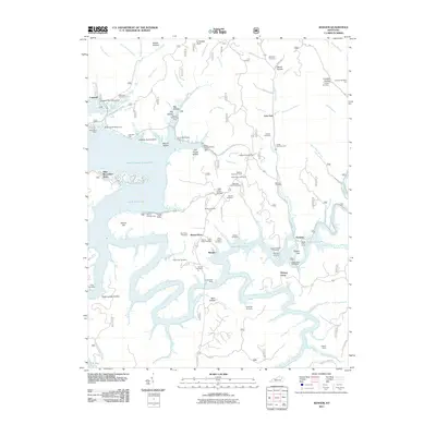 2011 Map of Bangor, 2011 Print