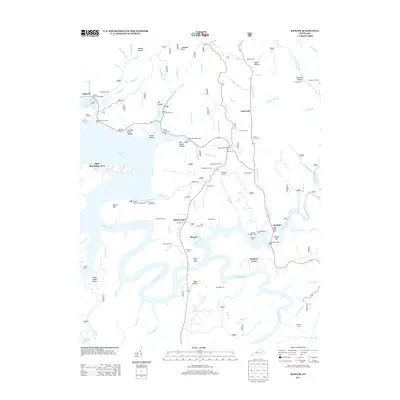 2013 Map of Bangor, 2013 Print