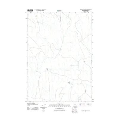 2012 Map of Banjo Flats East, 2012 Print