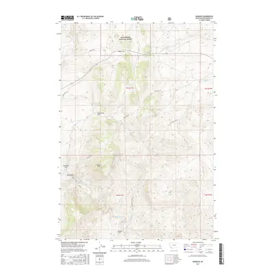 2017 Map of Bannack, 2017 Print
