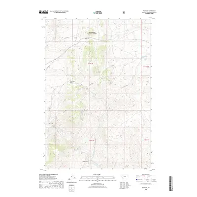 2020 Map of Bannack, 2020 Print