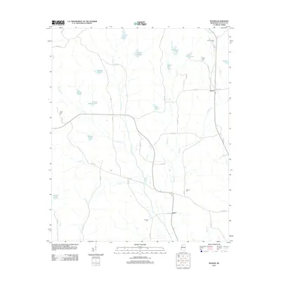2012 Map of Banner, 2012 Print