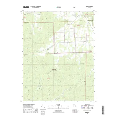 2017 Map of Banner, 2017 Print