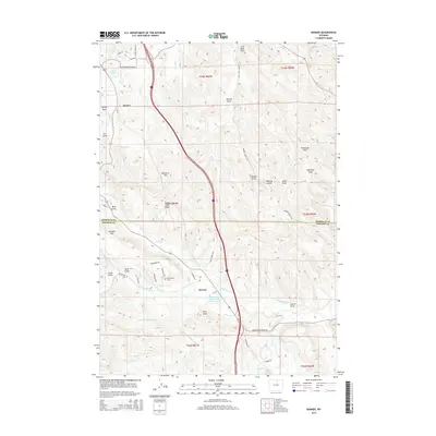 2015 Map of Banner, 2015 Print