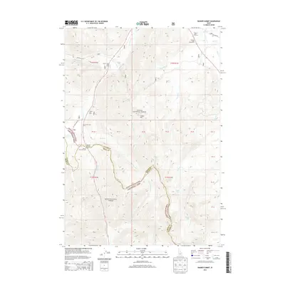2013 Map of Banner Summit, 2013 Print