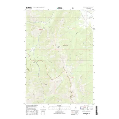 2017 Map of Banner Summit, 2017 Print