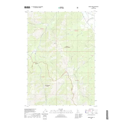 2020 Map of Banner Summit, 2020 Print