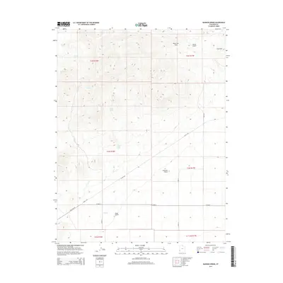 2014 Map of Bannion Spring, 2014 Print