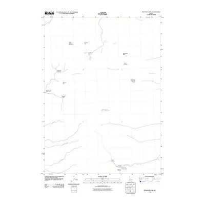 2010 Map of Bannock Peak, 2010 Print