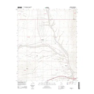 2015 Map of Bannock, 2015 Print