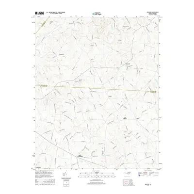 2016 Map of Banoak, 2016 Print